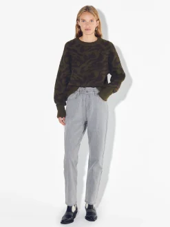 PARFOIS Strick|Pullover Und Jacke>Strickpullover Mit Print Mehrfarbig
