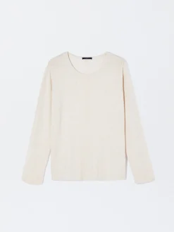 PARFOIS Kleider>Strickpullover Mit Wolle Ekrü