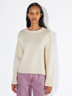 PARFOIS Lange Halsketten>Strickpullover Mit Wolle Weib