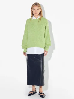 PARFOIS Kleider>Strickpullover Mit Wolle Gr&uuml;n
