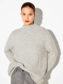 PARFOIS Kleider>Strickpullover Mit Wolle Grau