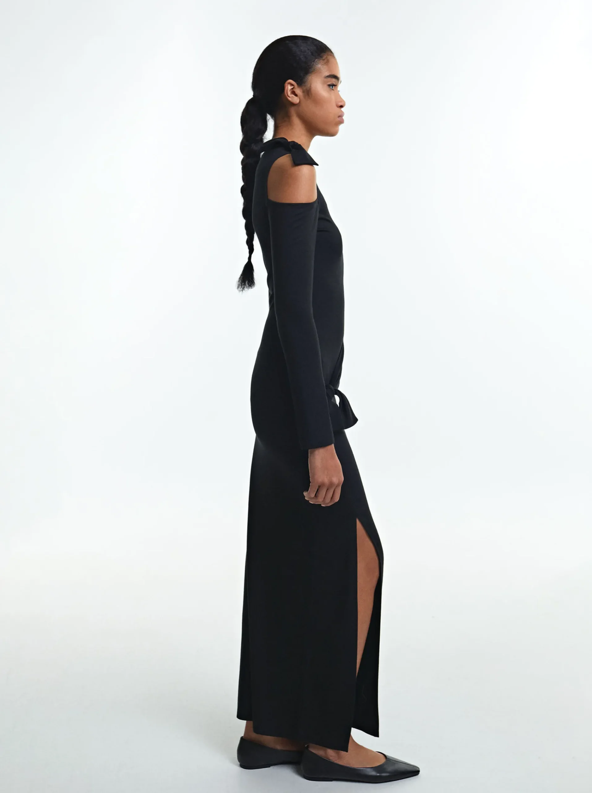 PARFOIS Blazer und Mäntel>Tailliertes Kleid Mit Cut-Out Schwarz