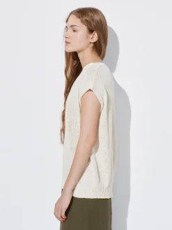 PARFOIS Röcke und Shorts>Top Aus Baumwolle Beige