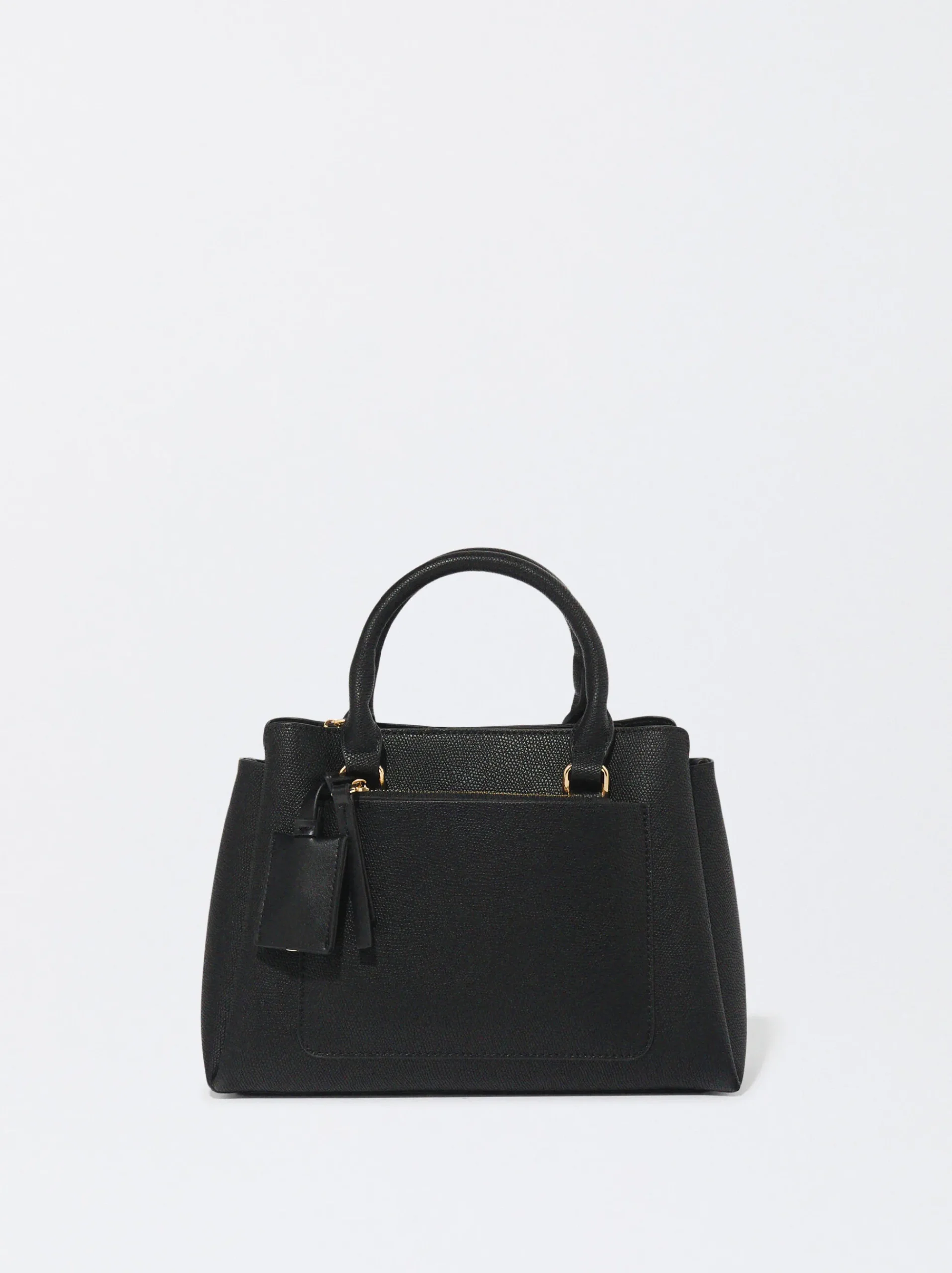 PARFOIS Umhängetaschen|Handtaschen>Tragetasche Mit Anhänger Schwarz