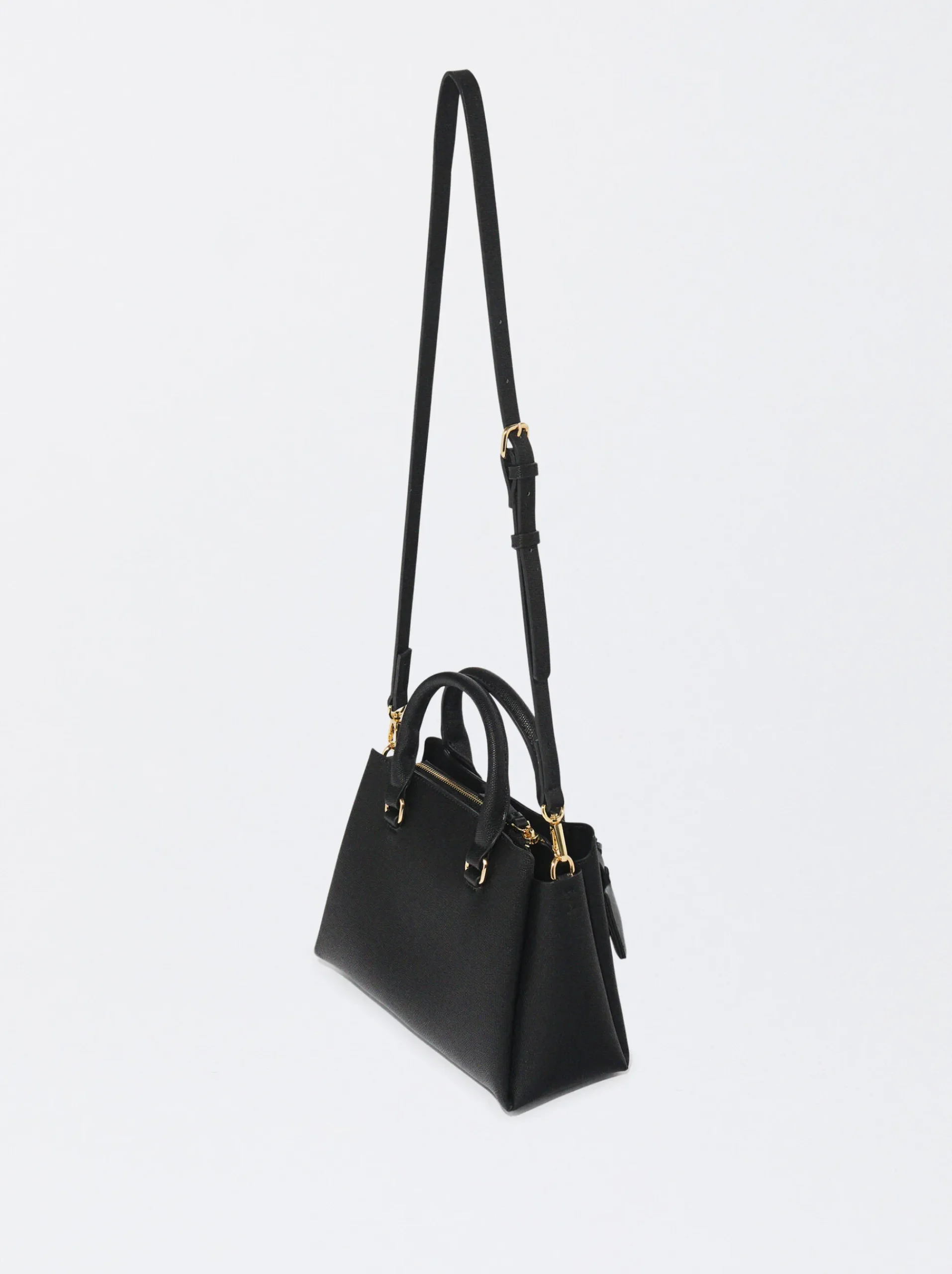 PARFOIS Umhängetaschen|Handtaschen>Tragetasche Mit Anhänger Schwarz