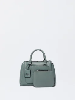 PARFOIS Umhängetaschen|Taschen aus Leder NEW>Tragetasche Mit Anh&auml;nger Gr&uuml;n