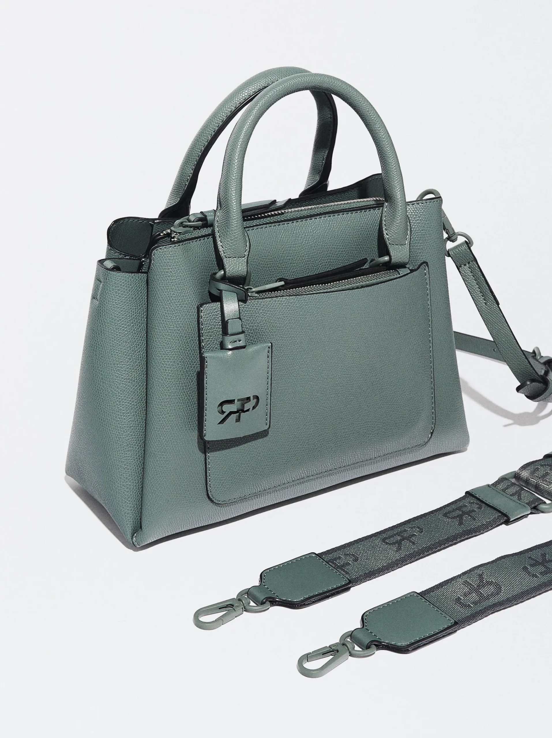 PARFOIS Umhängetaschen|Taschen aus Leder NEW>Tragetasche Mit Anhänger Grün