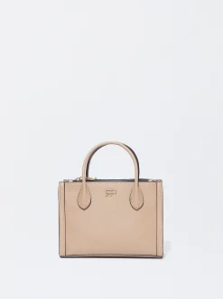 PARFOIS Printed>Tragetasche Mit Riemen S Braun