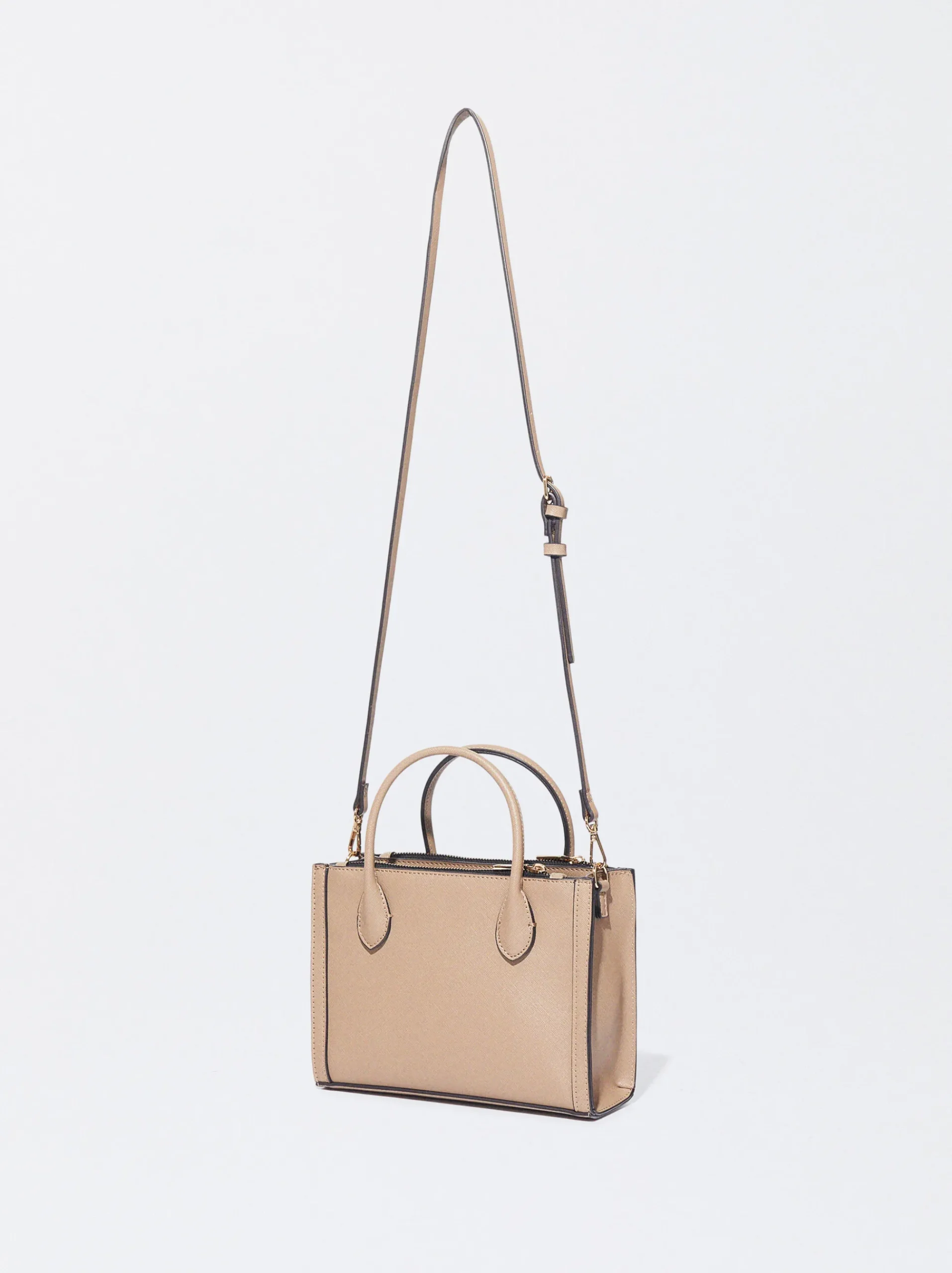 PARFOIS Printed>Tragetasche Mit Riemen S Braun