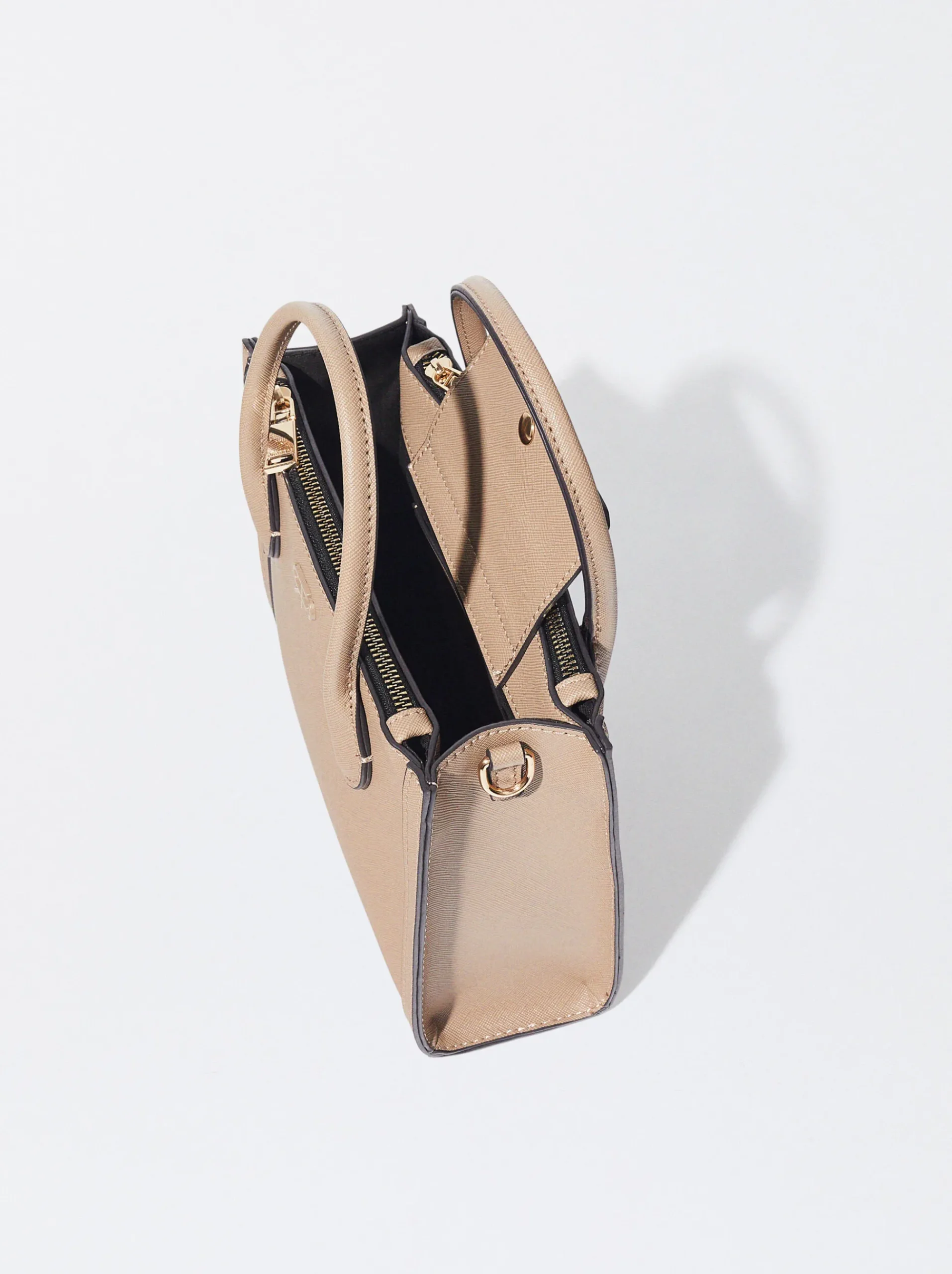 PARFOIS Printed>Tragetasche Mit Riemen S Braun