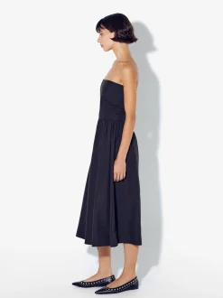 PARFOIS Blazer und Mäntel>Tr&auml;gerloses Kleid Schwarz
