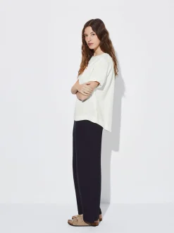 PARFOIS Basics|Strick>T-Shirt Aus Lyocell Ekr&uuml;