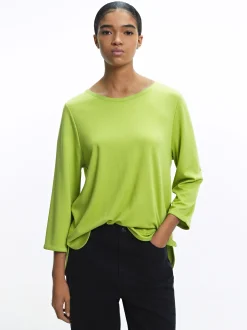PARFOIS Strick|Pullover Und Jacke>T-Shirt Mit Rundausschnitt Gr&uuml;n