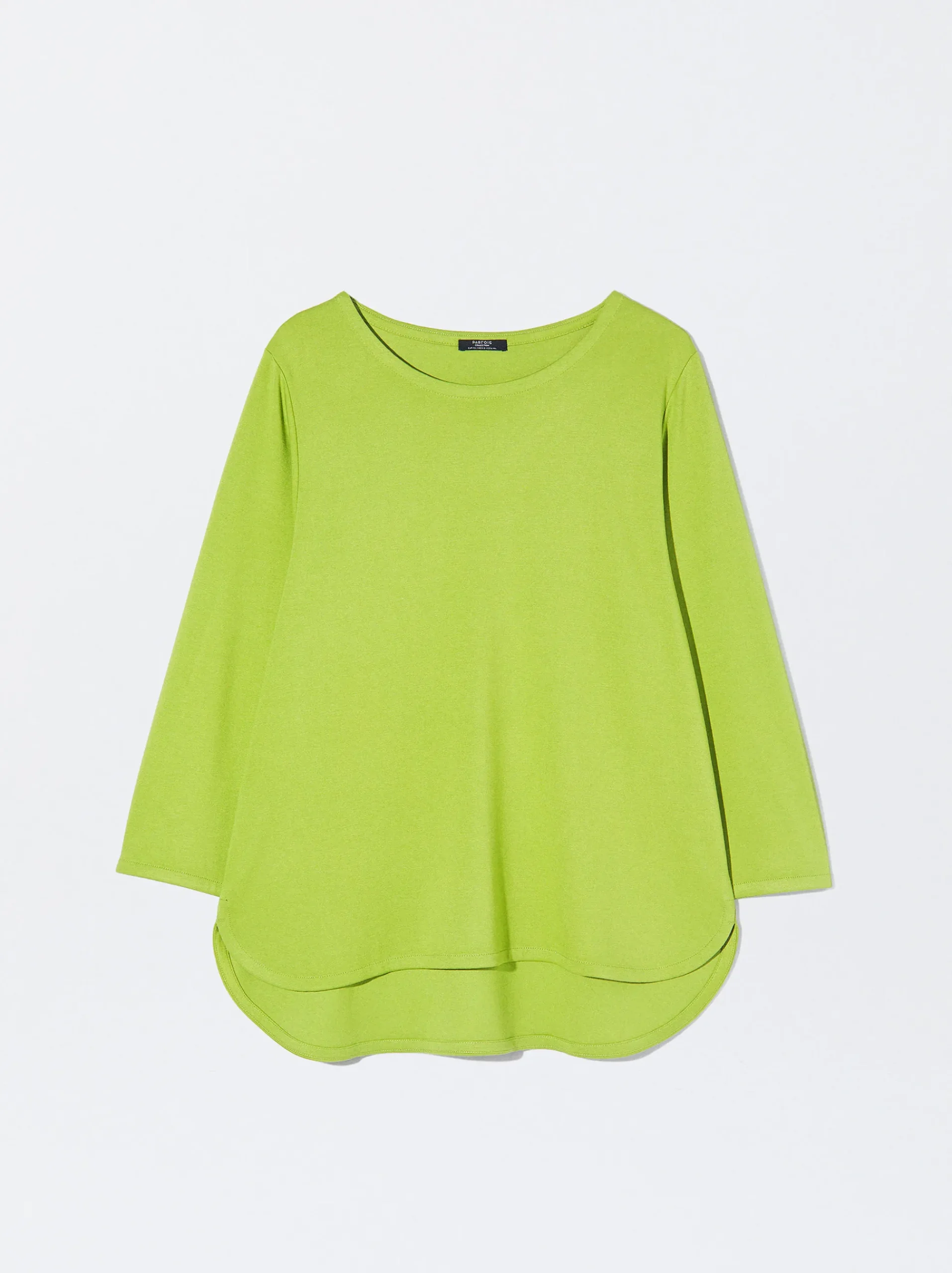 PARFOIS Strick|Pullover Und Jacke>T-Shirt Mit Rundausschnitt Grün
