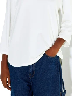 PARFOIS Strick|Pullover Und Jacke>T-Shirt Mit Rundausschnitt Weib