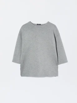 PARFOIS Strick|Pullover Und Jacke>T-Shirt Mit Rundausschnitt Grau