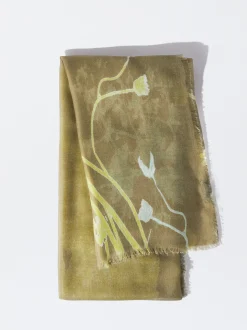 PARFOIS Printed>Tuch Mit Blumenprint Grün