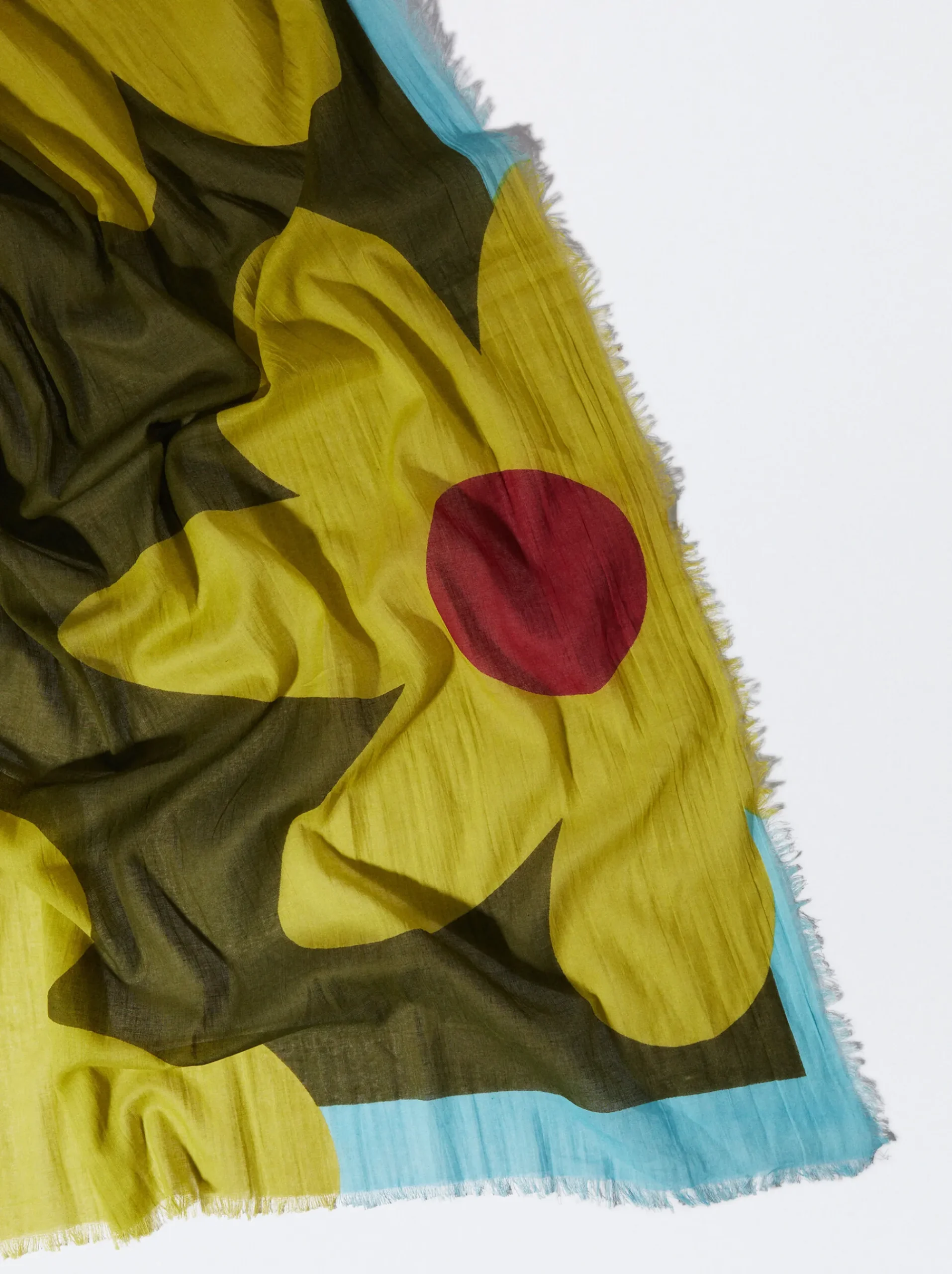 PARFOIS Schals|Schals>Tuch Mit Blumenprint Grün