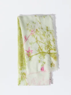 PARFOIS Printed>Tuch Mit Blumenprint Grün