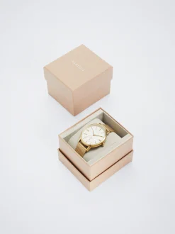 PARFOIS Rosagoldfarbene Uhr><noscript><img width=