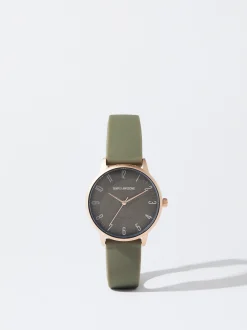 PARFOIS Flache Schuhe|Ballerina>Uhr Mit Armband Aus Silikon