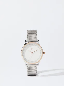 PARFOIS Flache Schuhe|Ballerina>Uhr Mit Armband Aus Silikon