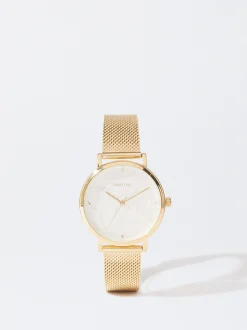 PARFOIS Rosagoldfarbene Uhr>Uhr Mit Stahlarmband