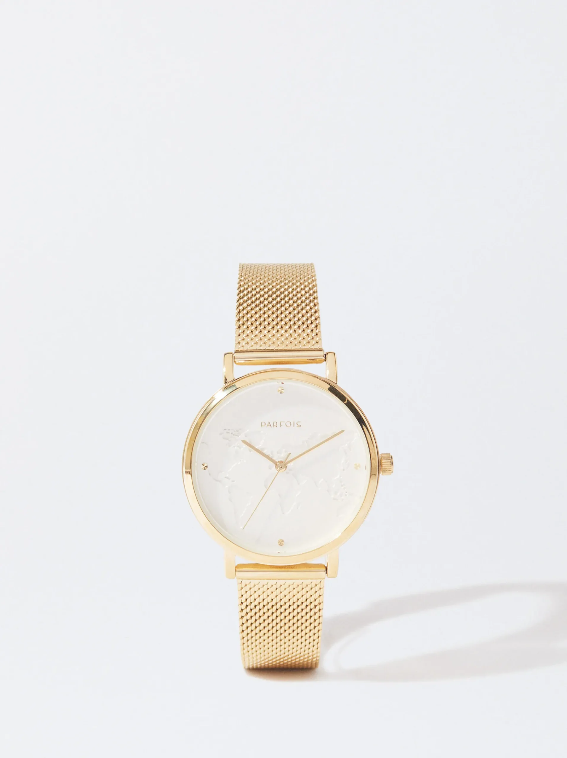 PARFOIS Rosagoldfarbene Uhr>Uhr Mit Stahlarmband