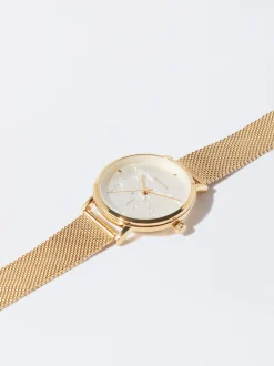 PARFOIS Rosagoldfarbene Uhr>Uhr Mit Stahlarmband