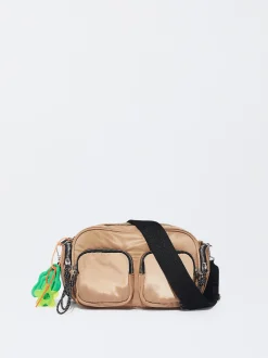 PARFOIS Shoppers|Grosse Taschen>Umh&auml;ngetasche Aus Nylon Kamel