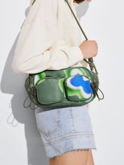 PARFOIS Reisetaschen>Umh&auml;ngetasche Aus Nylon Mit Print Mehrfarbig