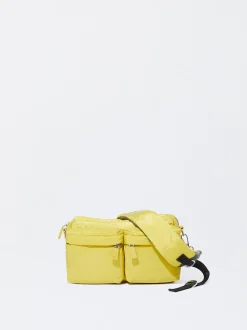 PARFOIS Shoppers|Grosse Taschen>Umh&auml;ngetasche Aus Nylon Gelb