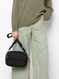 PARFOIS Handtaschen>Umh&auml;ngetasche Aus Nylon Schwarz