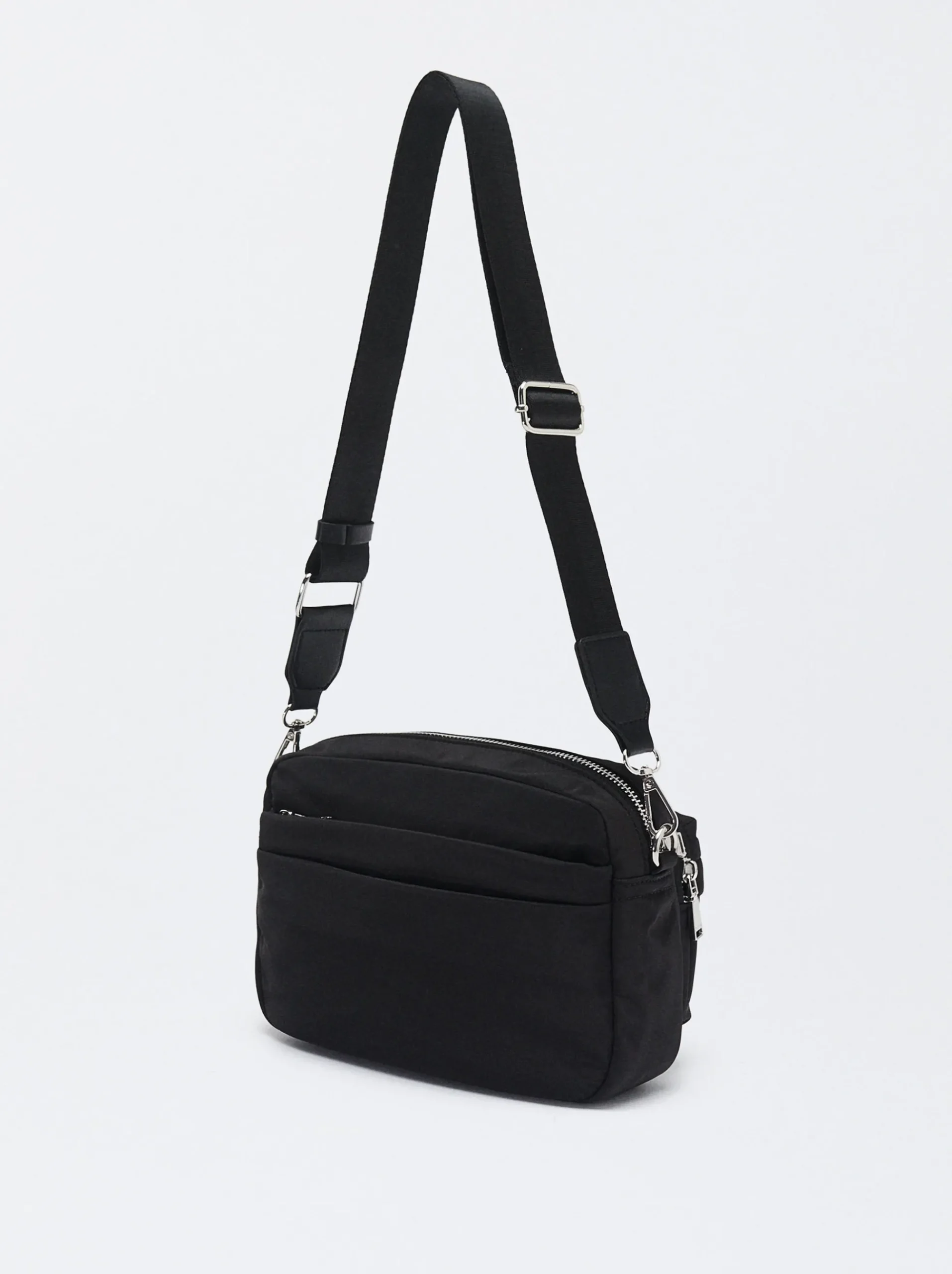 PARFOIS Handtaschen>Umhängetasche Aus Nylon Schwarz