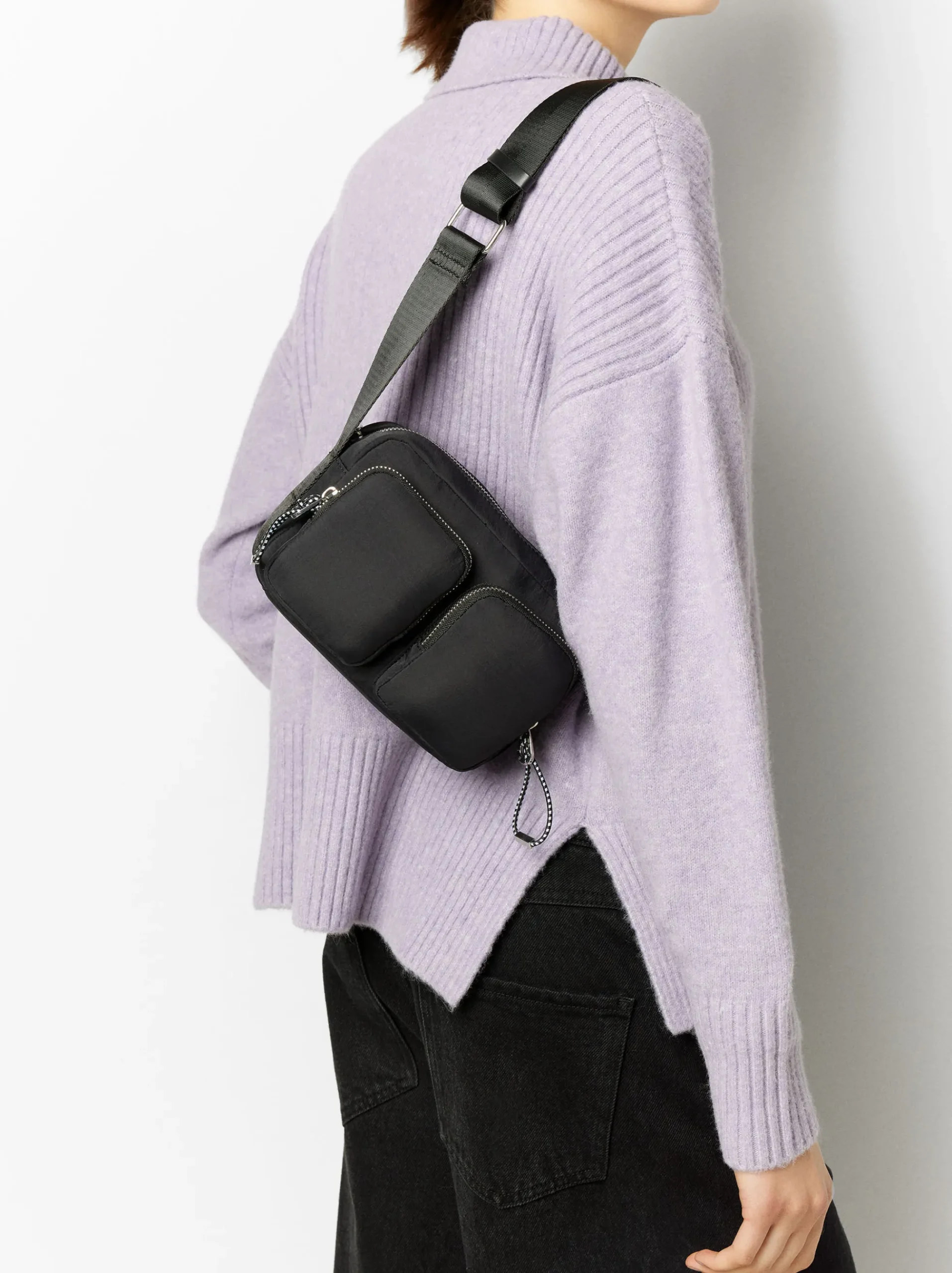 PARFOIS Lunchpaket>Umhängetasche Aus Nylon Schwarz