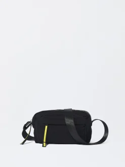 PARFOIS Reisetaschen>Umh&auml;ngetasche Aus Nylon Schwarz