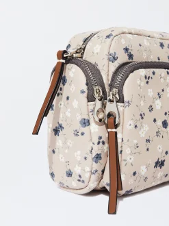 PARFOIS Shoppers|Grosse Taschen>Umh&auml;ngetasche Aus Nylon-Imitat Beige