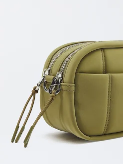PARFOIS Shoppers|Taschen aus Leder NEW>Umh&auml;ngetasche Aus Nylon-Imitat Gr&uuml;n