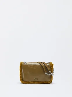 PARFOIS Basics|Handtaschen>Umhängetasche Aus Pelzimitat Grün