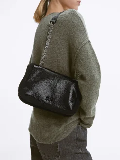 PARFOIS Basics|Handtaschen>Umh&auml;ngetasche Aus Pelzimitat Schwarz