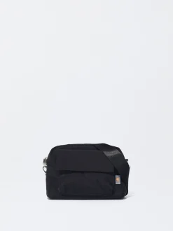 PARFOIS Handtaschen>Umhängetasche Aus Recyceltem Nylon Schwarz