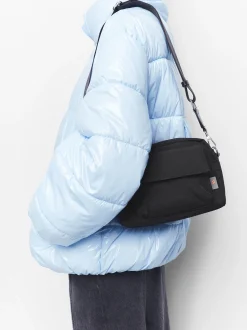PARFOIS Handtaschen>Umh&auml;ngetasche Aus Recyceltem Nylon Schwarz