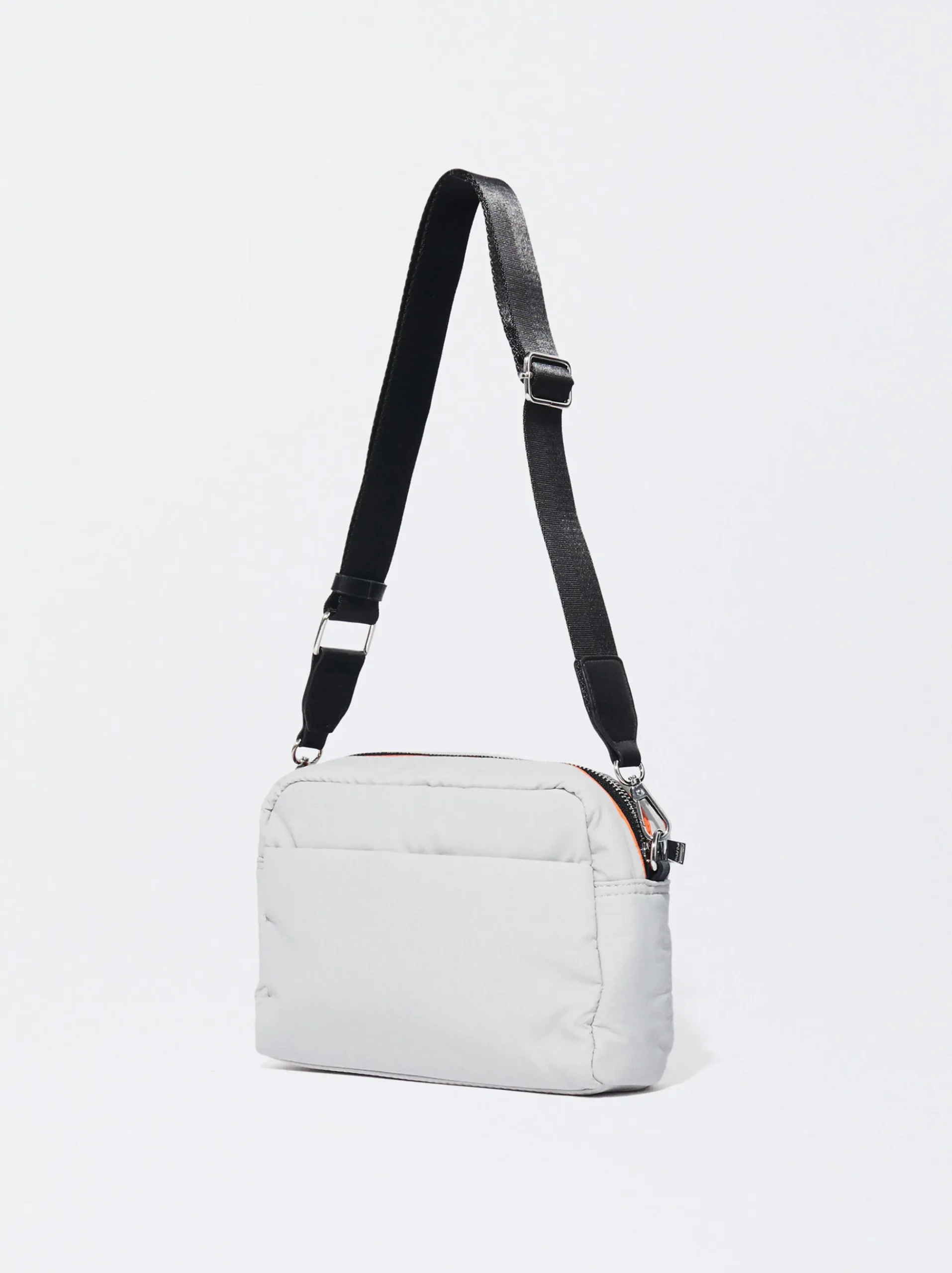 PARFOIS Handtaschen>Umhängetasche Aus Recyceltem Nylon Grau