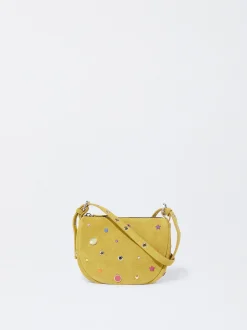 PARFOIS Handtaschen>Umh&auml;ngetasche Aus Wildleder Gelb