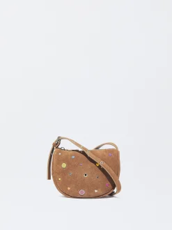 PARFOIS Handtaschen|Grosse Taschen>Umh&auml;ngetasche Aus Wildleder Kamel