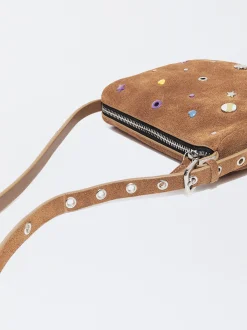 PARFOIS Handtaschen|Grosse Taschen>Umh&auml;ngetasche Aus Wildleder Kamel