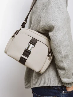 PARFOIS Shoppers|Handtaschen>Umh&auml;ngetasche Mit Au&szlig;entasche Grau