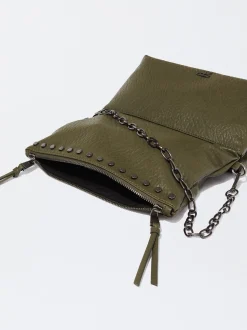 PARFOIS Umhängetaschen>Umh&auml;ngetasche Mit Nieten Khaki