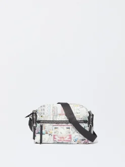 PARFOIS Handtaschen>Umhängetasche Mit Print Grau