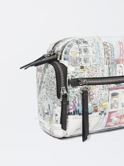 PARFOIS Handtaschen>Umh&auml;ngetasche Mit Print Grau